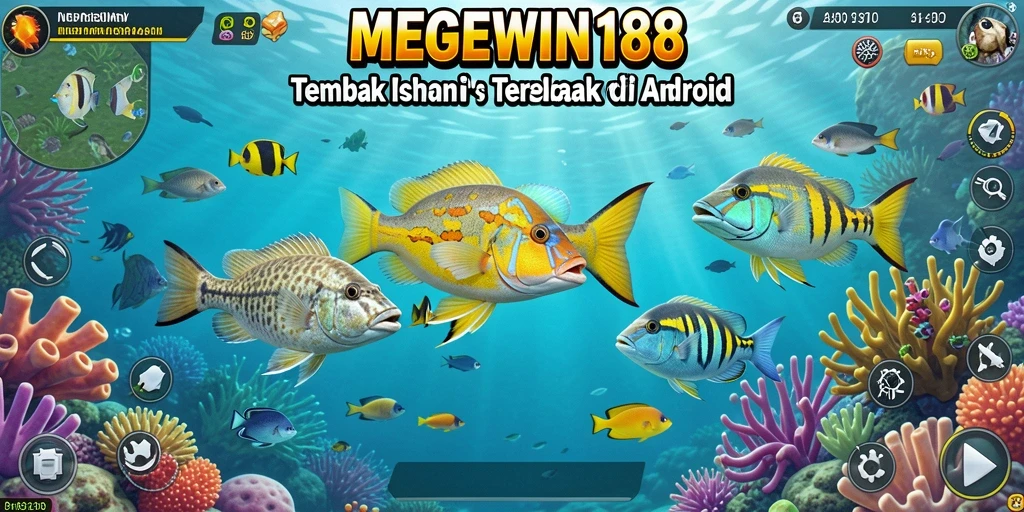 Tangkapan ikan seru dalam permainan MEGEWIN188.